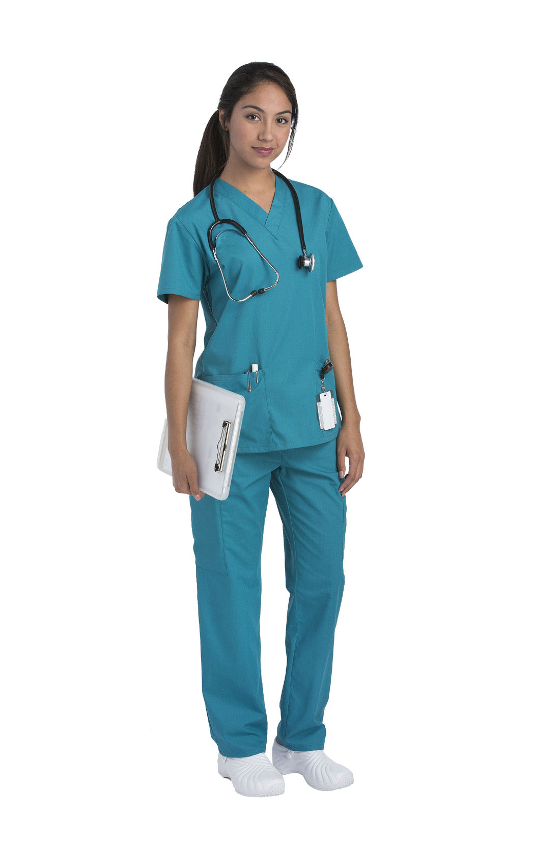 Unisex V-Neck Scrub Set (Style 837-830)