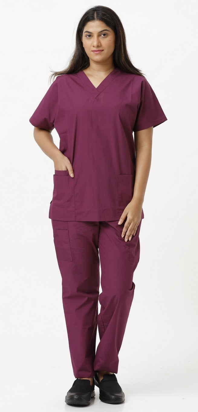 Unisex V-Neck Scrub Set (Style 837-830)
