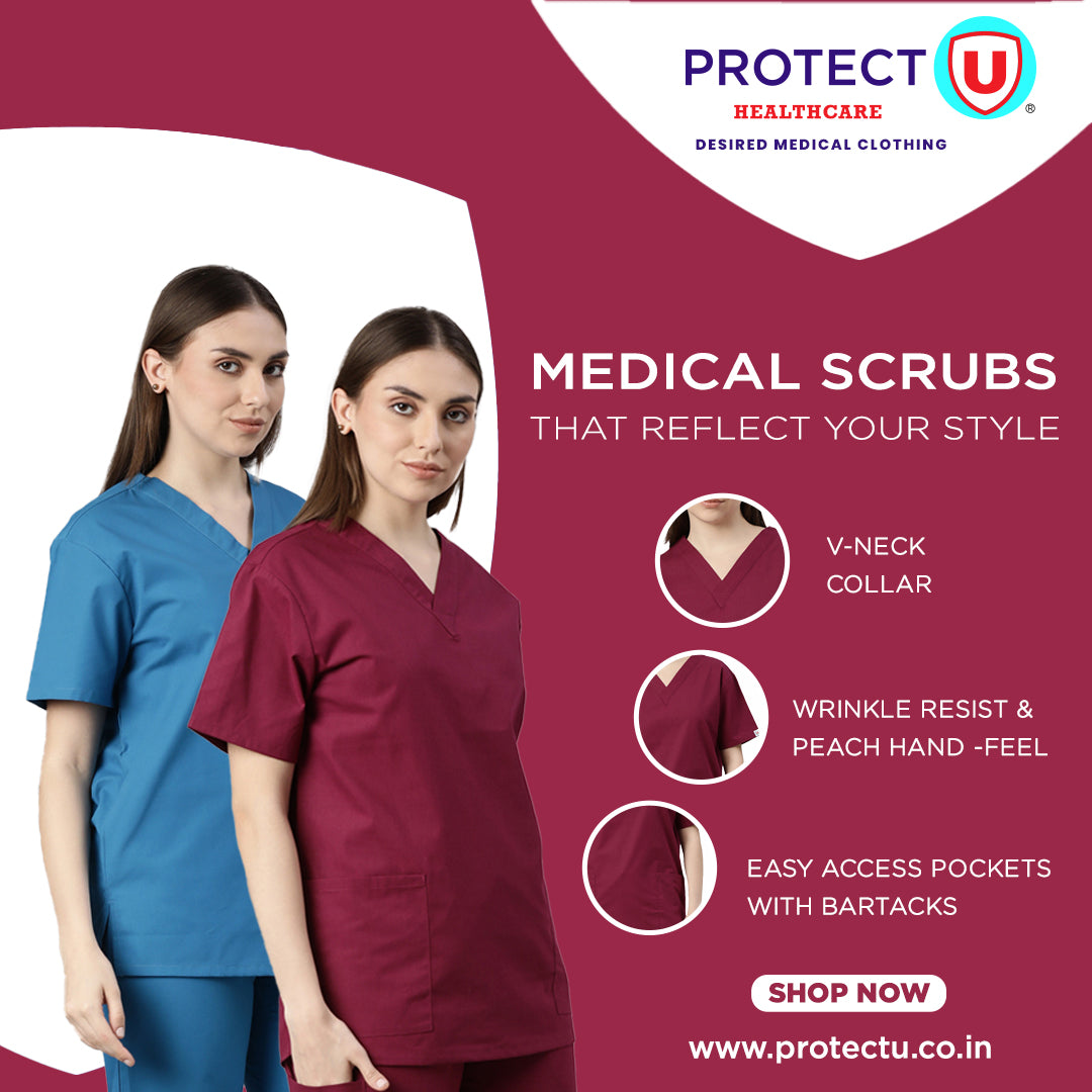 Unisex V-Neck Scrub Set (Style 837-830)