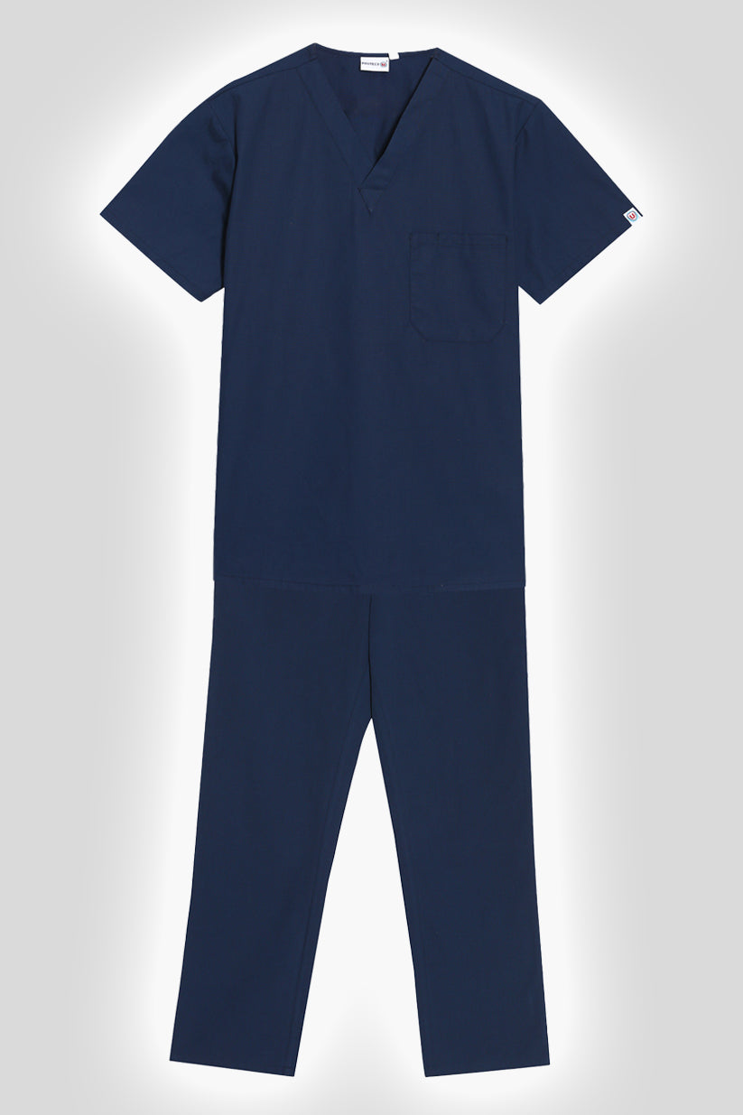 Unisex V-Neck Scrub Top & Bottom (Style 116-214)
