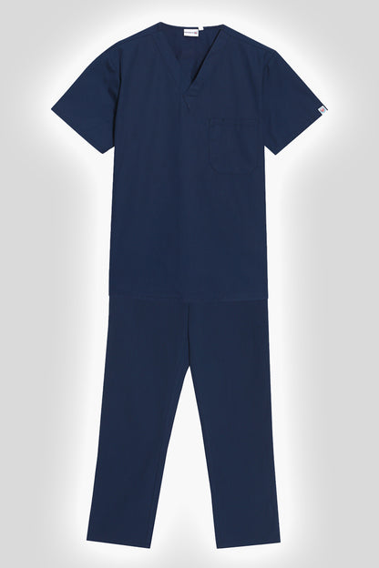 Unisex V-Neck Scrub Top & Bottom (Style 116-214)