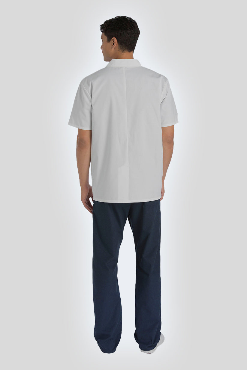 Men's Half Sleeve Lab Coat (Style 100-815)
